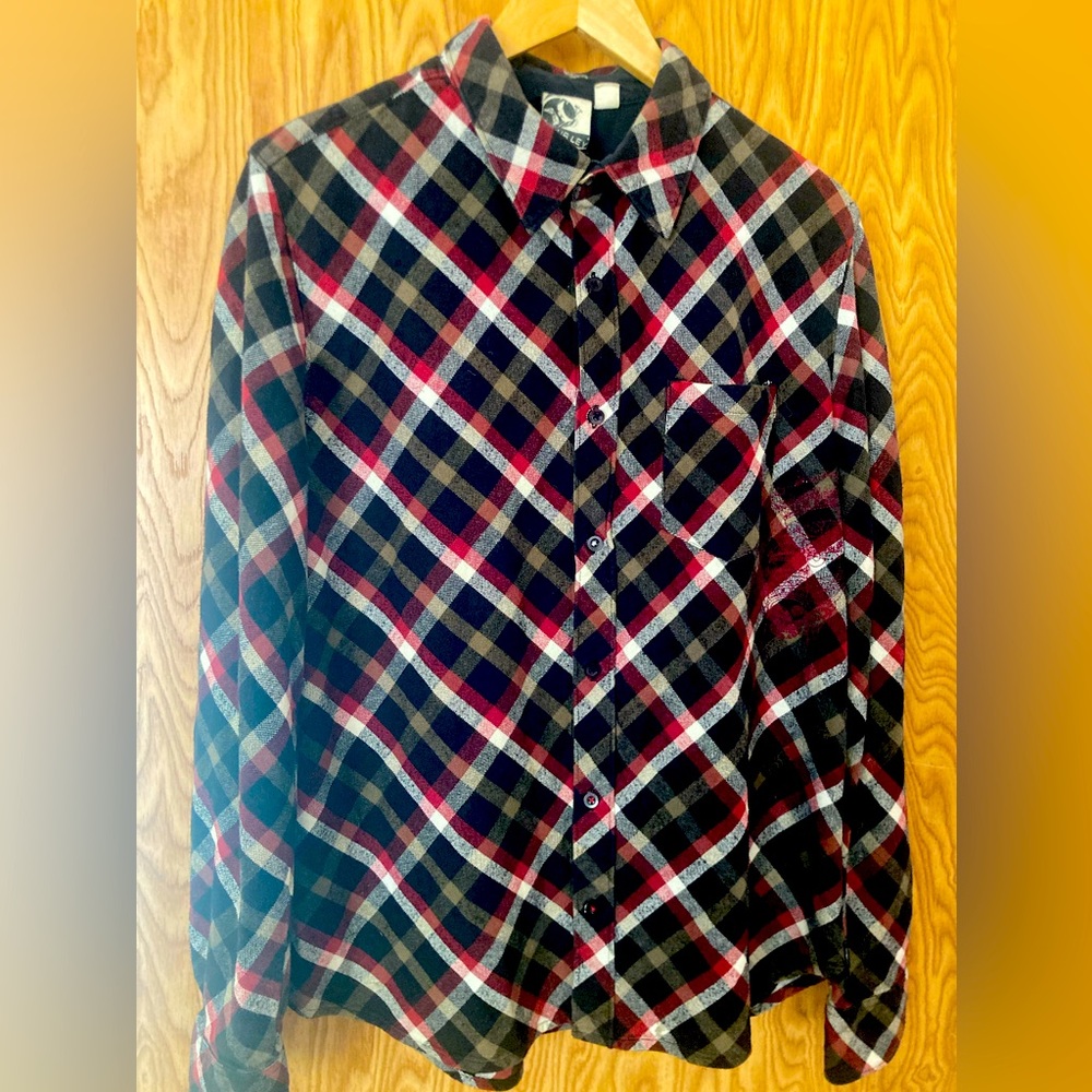 HURLEY Men’s flannel shirt
